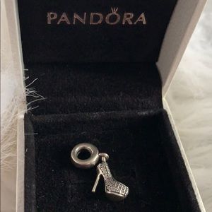 Pandora high heel charm